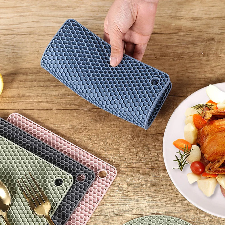 Multifunction Heat-Resistant Silicone Mat