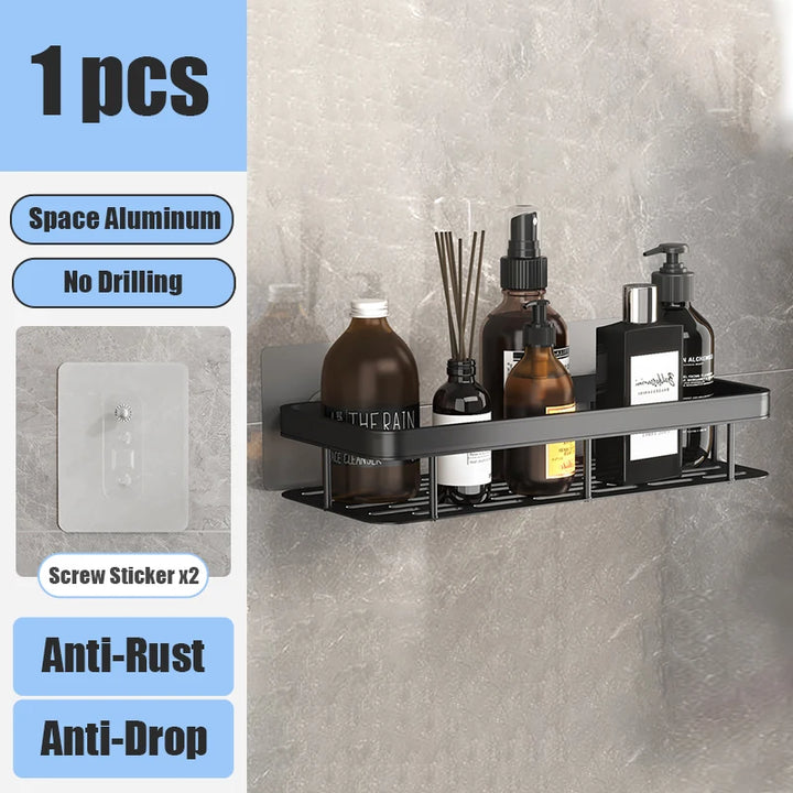 Bathroom Shelf Makeup Storage Organizer