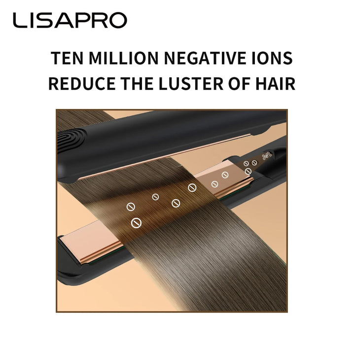 Lisapro Ceramic Hair Straightening Flat Iron