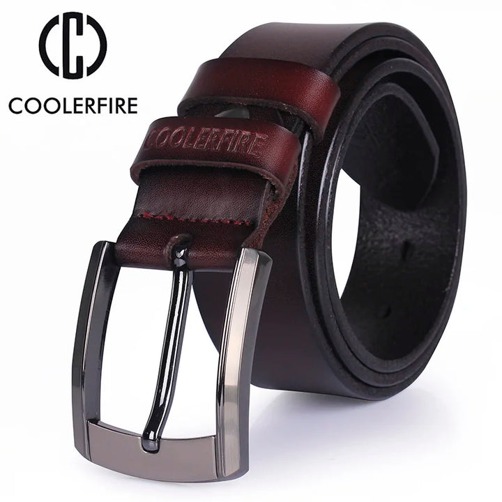 Luxury Genuine Leather Belt – High-Quality Designer Belt for Men