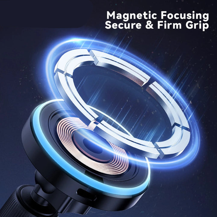 Essager Magnetic Car Phone Holder with 15W Wireless Charger