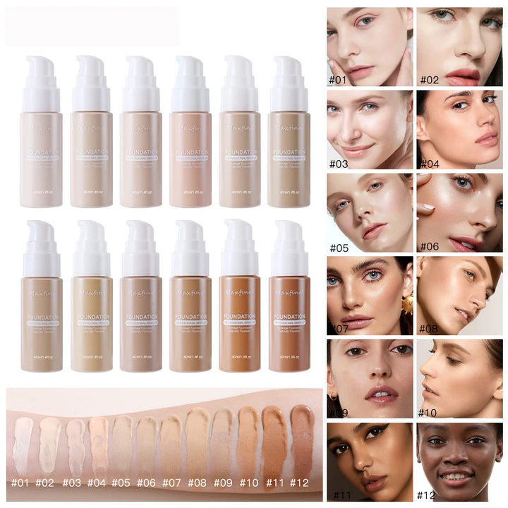 Liquid Foundation - Waterproof & Sweat-resistant