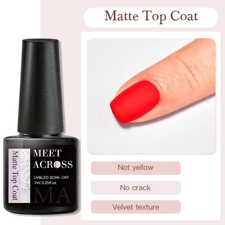 Meet Across Pink Dried Flower Gel Nail Polish