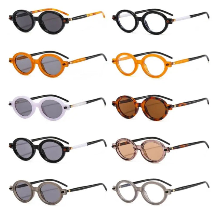 Retro Frame Sunglasses - UV400