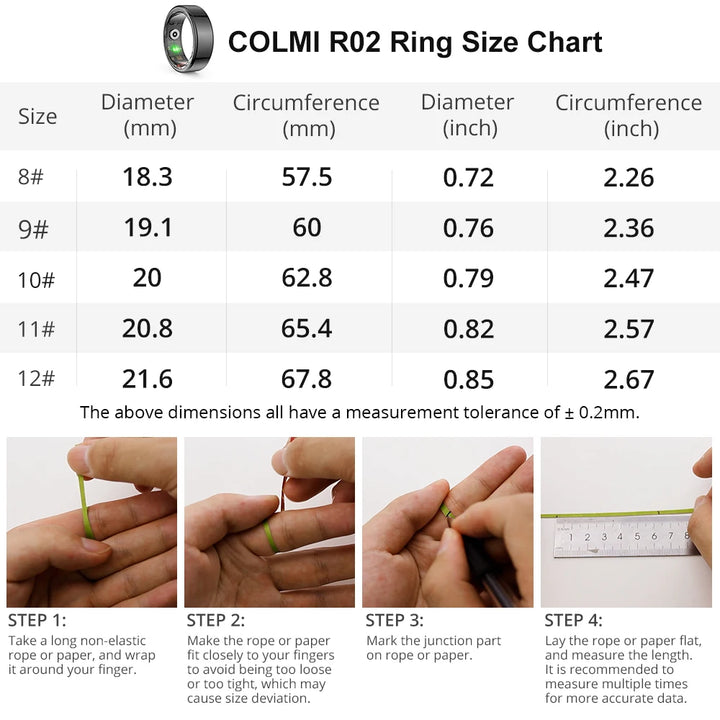 Colmi R02 Smart Ring