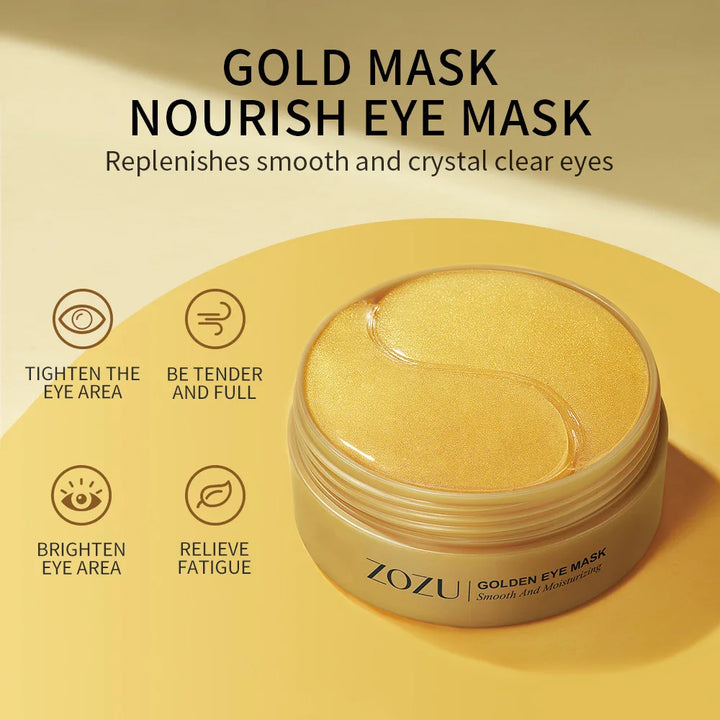 Avocado Golden Collagen Eye Masks - Anti-Dark Circles & Firming