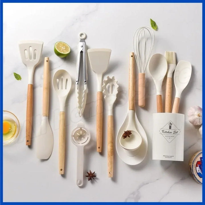 Silicone Kitchen Utensils Set