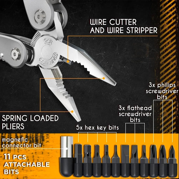 24-in-1 Multifunctional Universal Diagonal Pliers