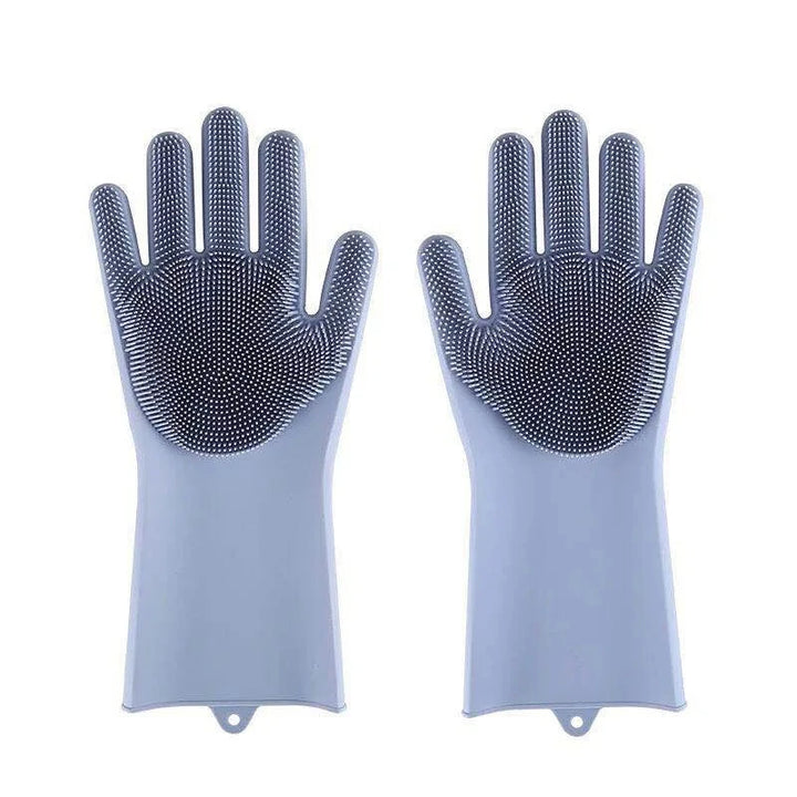 Silicone Pet Grooming Cleaning Gloves