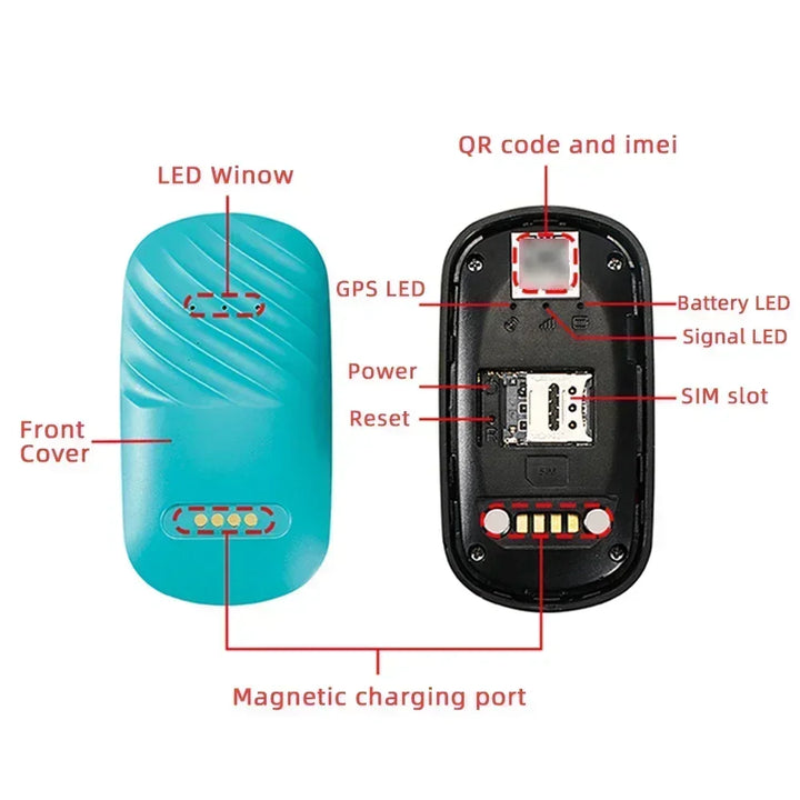 Smart 4G GPS Tracker for Pets