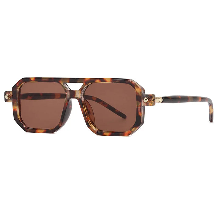 Retro Frame Sunglasses - UV400