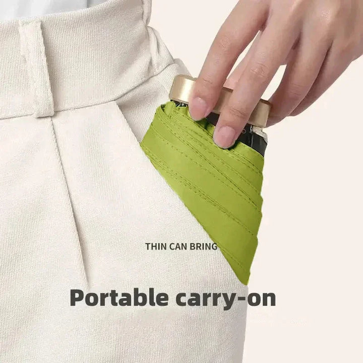 Compact Mini Umbrella - UV & Rain Protection