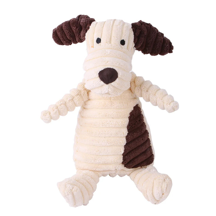 Plush Dog Toy Animals for Small & Large Dogs