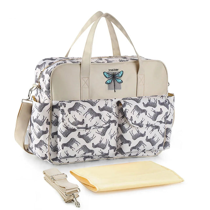 Waterproof Deluxe Diaper Bag – Stylish & Multifunctional