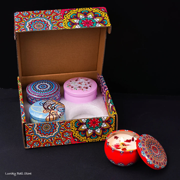 Box Scented Candle Set