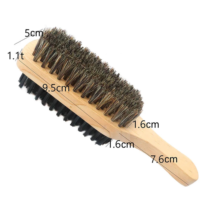 Eco-Friendly Boar Bristle Shaving Brush - Beard Grooming Tool