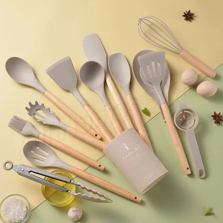 Silicone Kitchen Utensils Set