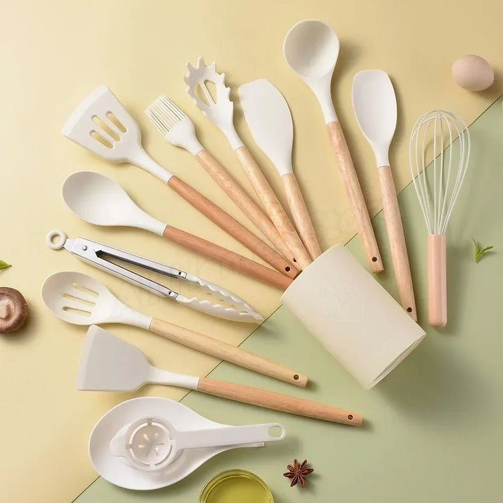 Silicone Kitchen Utensils Set