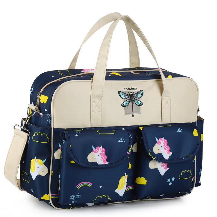 Waterproof Deluxe Diaper Bag – Stylish & Multifunctional