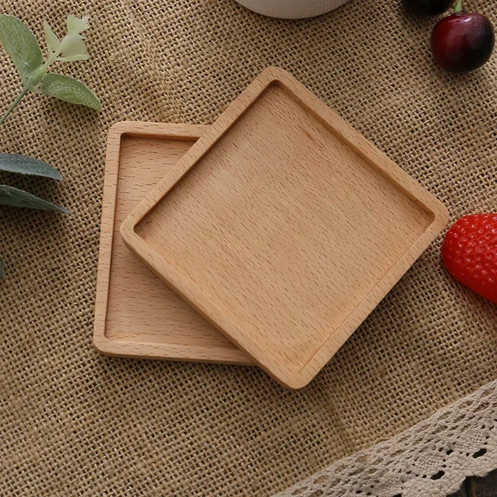 Solid Walnut Wood Coaster