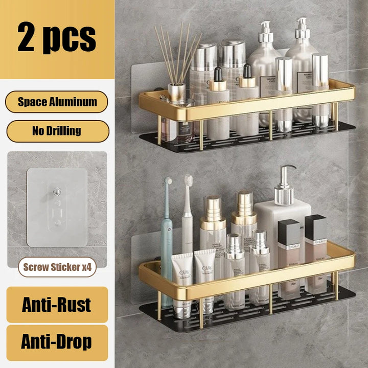 Bathroom Shelf Makeup Storage Organizer