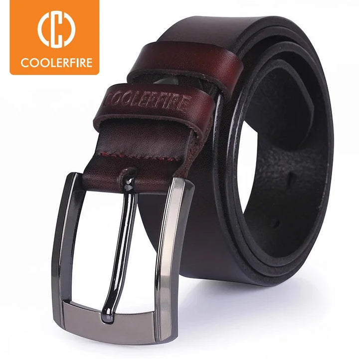 Luxury Genuine Leather Belt – High-Quality Designer Belt for Men